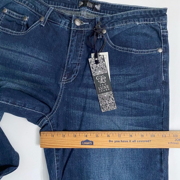 Tru Luxe Aspen HIGH WAISTED BOOTCUT JEAN - DARK WASH Women’s size 32/14 - Picture 7 of 16